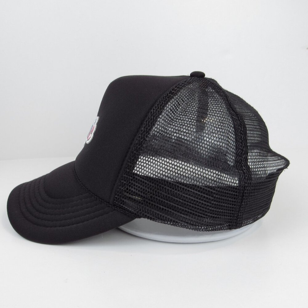 Magic Embroidered Woman's Hat Black Rope Trucker Foam Cap - Picture 7 of 10